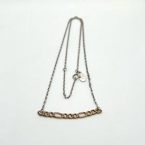 UPPER METAL CLASS Figsro Chain Bar Necklace